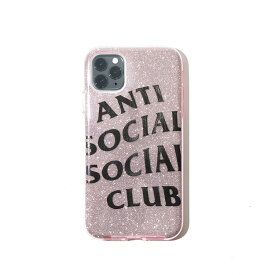 【公式 正規品】ASSC No Texts Pink Iphone 11 Case / アイフォンケース /ANTI SOCIAL SOCIAL CLUB ロゴ　　アンチソーシャルソーシャルクラブ 国内正規品　Pink　ピンク