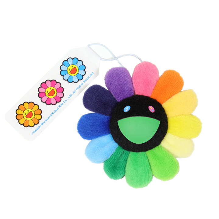 Keychain Murakami Takashi Flower Pvc Silicone Key Chain KaiKai KiKi  Sunflower Car Motorcycle Ring Holder Keyrings Pendant Gifts