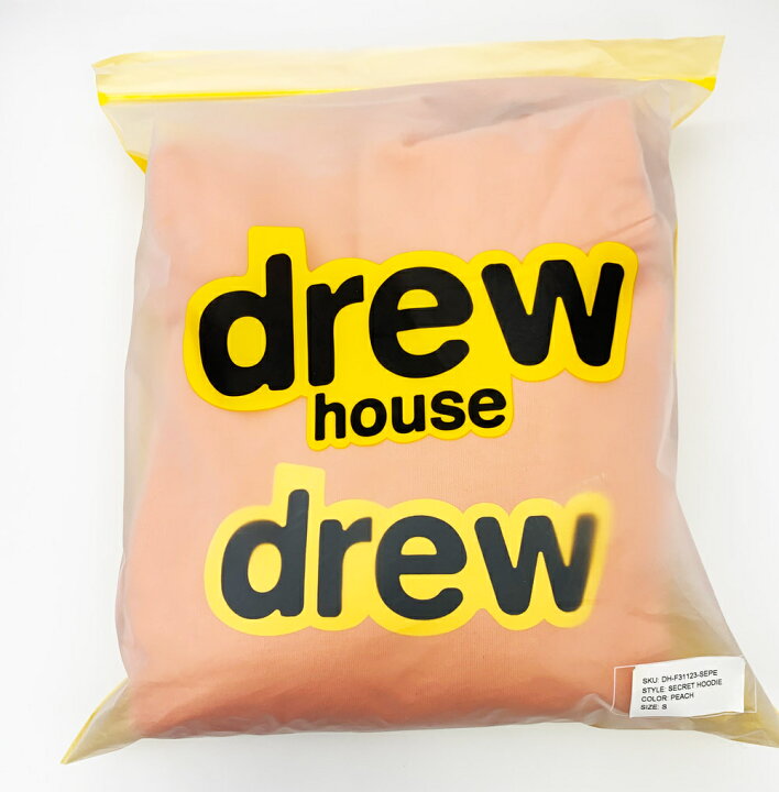 楽天市場】【公式 正規品】Drew House secret hoodie - peach ドリュー 