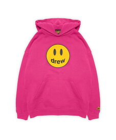 【公式 正規品】Drew House drew house mascot hoodie - magentaドリューハウス マスコットフーディ プルオーバーパーカー スマイリープリント【XS】【S】【M】【L】【XL】