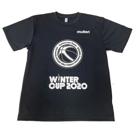 WINTER CUP 2020 高校 半袖 バスケ 記念 Tシャツ　ブラック ホワイト　送料無料　男子　女子　モルテン (molten) ウインターカップ 父の日 ギフト