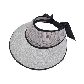 【送料無料】帽子 レディース UV カット 折りたたみ つば広 大きいサイズ たためる サンバイザー 折りたためる プール ガーデニング サイズ調整 紫外線対策 母の日 プレゼント 日よけ帽子