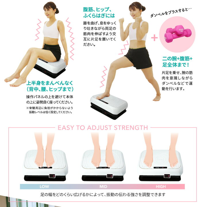 楽天市場 30 Offクーポン発行中 12 26迄 振動マシン コンパクト 小型 ダイエット シェイカー式 エクササイズ ブルブル 振動マシーン 足 マット フィットネス マシン 健康器具 ピコ 2d Riores ボディーシェイカー Pico Riores リオレス 楽天市場店
