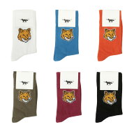【期間限定SALE価格】 【最短翌日着】 MAISON KITSUNE メゾンキツネ 靴下 ソックス FOX HEAD SOCKS LM064…
