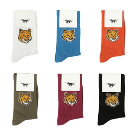 【最短翌日着】 MAISON KITSUNE メゾンキツネ 靴下 ソックス FOX HEAD SOCKS LM06408KT0010 LM06407KT0010 LM06406KT0010 LW06401KT0010 LW06403KT0010 LM06401KT0010 並行輸入品