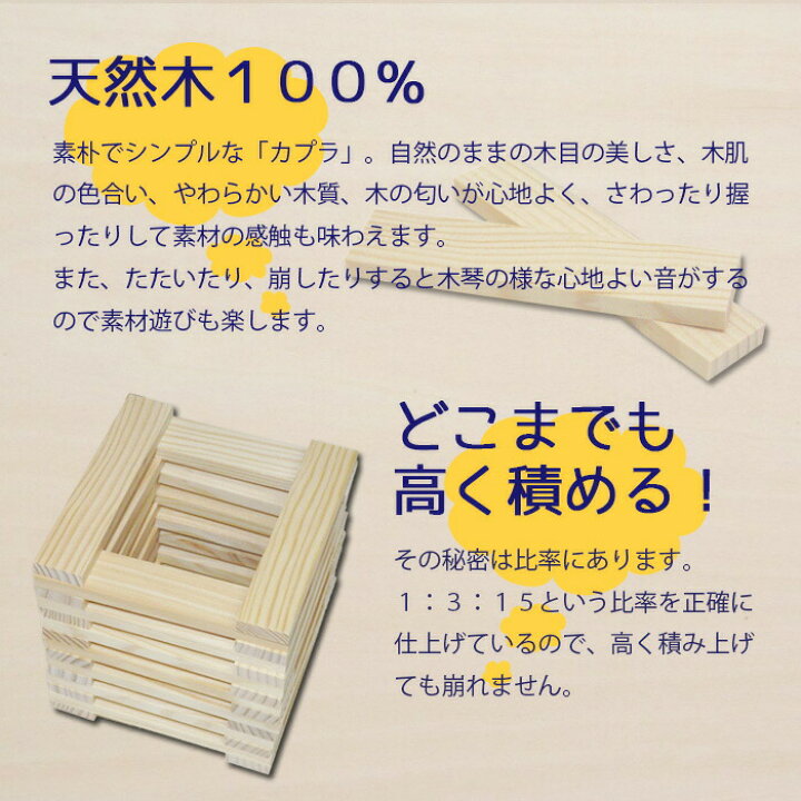 楽天市場】カプラ KAPLA 積木 カプラ 1000 おもちゃ 玩具 知育 積み木  