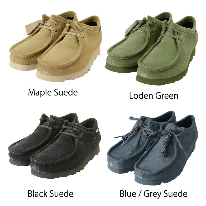 楽天市場】【 SALE 限定価格 】 クラークス ワラビー ゴアテックス 