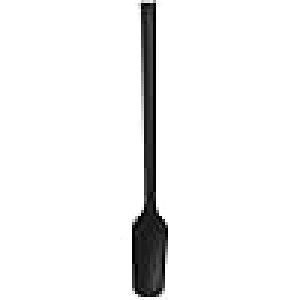 【スーパーDEAL 11/5 9:59まで】無印良品 シリコーン ジャムスプーン 黒 約長さ19cm 84376450