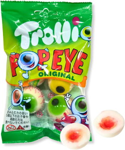 Trolli �g���[�� �|�b�v�A�C 75g 1�� Pop Eyes �ڋ� �O�~ �L�����f�B ASMR ���j�[�N �������� �A�� �C�O ���َq 7RabbitRiogrande�I���W�i���X�e�b�J�[�t �y���W�o�^�ԍ� ��6667215�z