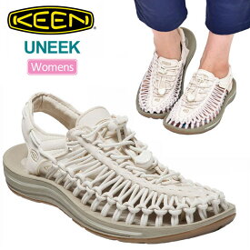 【正規取扱店】キーン KEEN サンダル レディース ウィメンズ ユニーク UNEEK ホワイトキャップ コーンストーク 23-25.5cm 1018698 2023SS sdl【靴】2303ripe