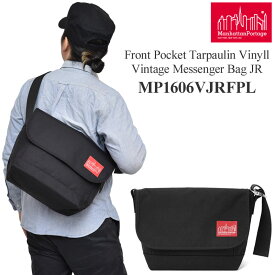 【正規取扱店】マンハッタンポーテージ Manhattan Portage メンズ レディース フロントポケットターポリンビニール ヴィンテージメッセンジャーバッグ Front Pocket Tarpaulin Vinyll Vintage Messenger Bag JR MP1606VJRFPL【鞄】2011ripe