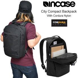 【正規取扱店】インケース Incase リュック メンズ レディース シティコンパクトバックパック コーデュラナイロン CITY COMPACT BACKPACK WITH CORDURA NYLON 17211053001 2021SS bpk【鞄】2102ripe