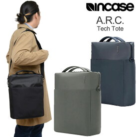 【正規取扱店】インケース Incase ショルダーバッグ メンズ レディース ARCテックトート A.R.C. TECH TOTE 10.4L ブラック グレー ネイビー 2022AW bns【鞄】2210ripe