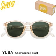 サンスキー SUNSKI サングラス 偏光 UVカット ボストン型 メンズ レディース ユニセックス ユバ シャンパ…