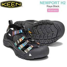 【正規取扱店】キーン KEEN サンダル レディース ウィメンズ ニューポートH2 エイチツー NEWPORT ラヤブラック 1003480 2024SS sdl【靴】2404ripe