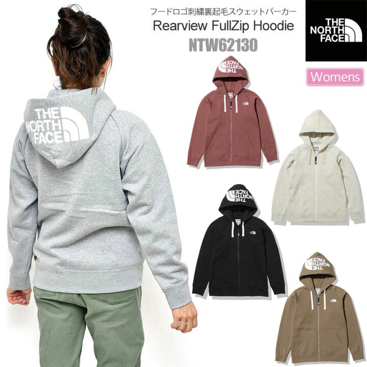 楽天市場 正規取扱店 ノースフェイス The North Face レディース パーカー 新色 リアビューフルジップフーディー Rearview Fullzip Hoodie Ntw 22aw Swt Tnfswt 服 28ripe ｒｉｐｅ