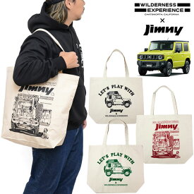 ウィルダネスエクスペリエンス WILDERNESS EXPERIENCE スズキ ジムニー SUZUKI JIMNY コラボレーション トートバッグ メンズ レディース 832860 2022AW【鞄】2210ripe[M便 1/1]【返品交換・ラッピング不可】