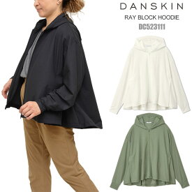 ダンスキン DANSKIN パーカー 長袖 日本製 レディース レイブロックフーディー RAY BLOCK HOODIE DC523111 2023SS【服】2306ripe【返品交換・ラッピング不可】