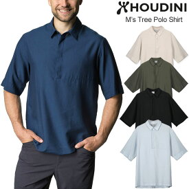 【正規取扱店】フーディニ HOUDINI ポロシャツ 半袖 メンズ ツリーポロシャツ M’s Tree Polo Shirt 238724 2024SS【服】2404ripe