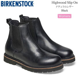 【正規取扱店】ビルケンシュトック BIRKENSTOCK ブーツ レディース ハイウッド スリップオン Highwood Slip On W ナチュラルレザー ブラック 1025781 ナロー幅 2023AW【靴】2310ripe