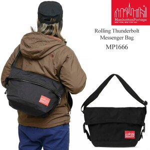 �}���n�b�^���|�[�e�[�W Manhattan Portage ���[�����O �T���_�[�{���g ���b�Z���W���[�o�b�O Rolling Thunderbolt Messenger Bag MP1666 2023AW�y���z2310ripe