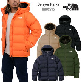 ノースフェイス THE NORTH FACE ダウン メンズ ビレイヤーパーカー Belayer Parka ND92215 2023AW【服】2310ripe【返品交換・ラッピング不可】