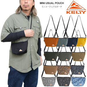 �y���Z�Z�[���z�P���e�B KELTY �V�����_�[�o�b�O �����Y ���f�B�[�X �~�j���[�W���A���|�[�` MINI USUAL POUCH 3259256423 2024SS�y���z2403ripe[M�� 1/2]�y�ԕi�����E���b�s���O�s�z