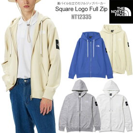 【正規取扱店】ノースフェイス THE NORTH FACE パーカー スウェット メンズ スクエアロゴフルジップ Square Logo Full Zip NT12335 2024SS tnfswt【服】2402ripe