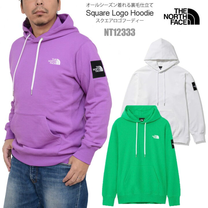 楽天市場】【サマーセール】ザ・ノース・フェイス THE NORTH FACE 新品未使用THE NORTH FACE スクエアロゴフーディパーカーザノースフェイス