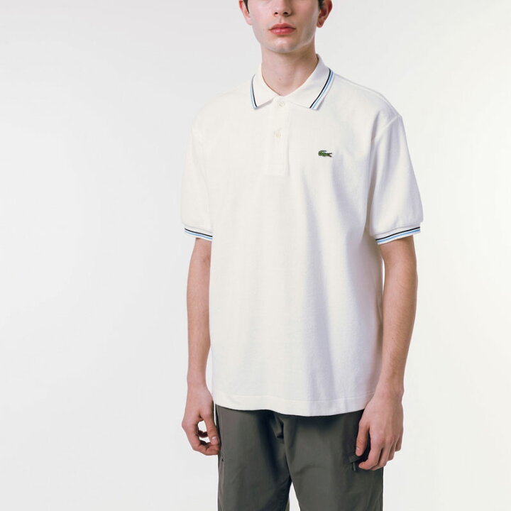 楽天市場】ラコステ LACOSTE ポロシャツ 半袖 メンズ ハイゲージパイル 