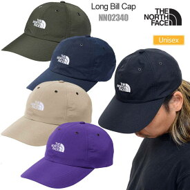 ノースフェイス THE NORTH FACE 帽子 メンズ レディース ユニセックス ロングビルキャップ Long Bill Cap NN02340 2024SS 2404ripe[M便 1/1]