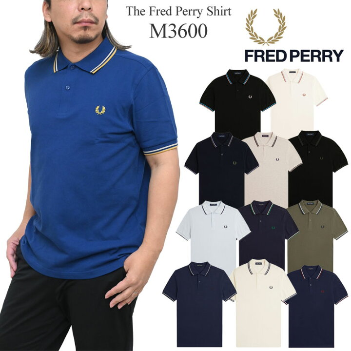 楽天市場】フレッドペリー FREDPERRY ポロシャツ 半袖 メンズ M3600 
