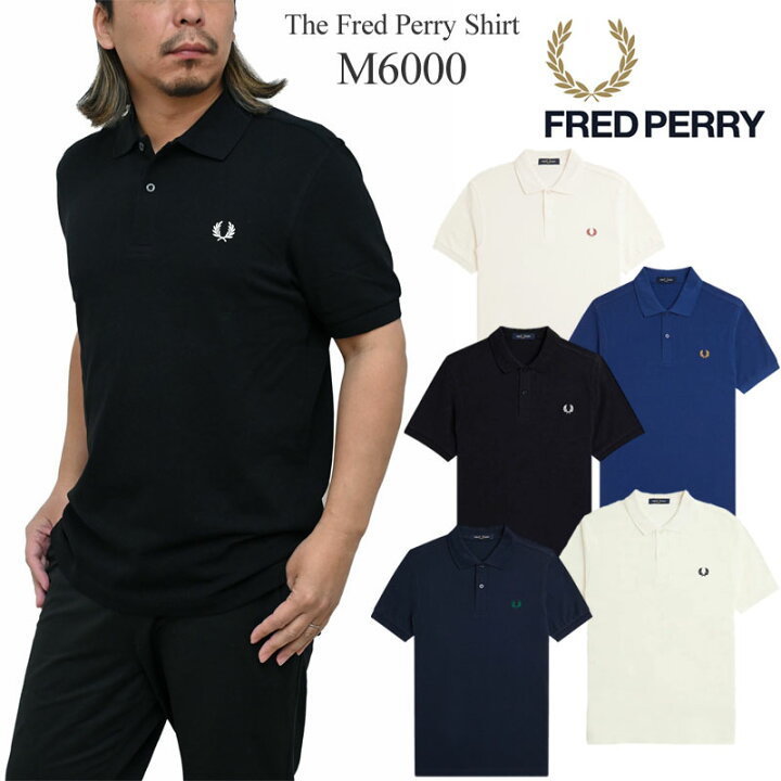 楽天市場】フレッドペリー FREDPERRY ポロシャツ 半袖 メンズ M6000 