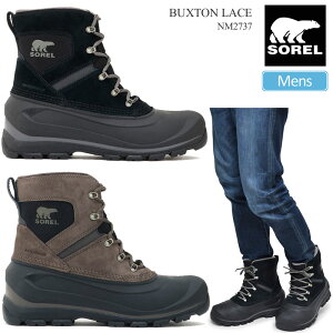 \ SOREL Xm[u[c Y oNXg[Xu[c EH[^[v[t BUXTON LACE BOOT WP NM2737 2023AW wbtyCz2502ripeyԕiEbsOsz