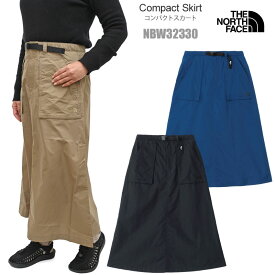 ザ・ノース・フェイス THE NORTH FACE ロングスカート レディース コンパクトスカート Compact Skirt NBW32330 2025SS【服】2501ripe【返品交換・ラッピング不可】