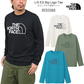 ザ・ノース・フェイス THE NORTH FACE Tシャツ 長袖 メンズ ロングスリーブイーエスビッグロゴティー L/S ES Big Logo Tee NT32580 2025SS【服】2501ripe[M便 1/1]