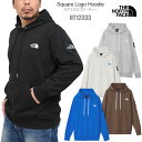 ザ・ノース・フェイス THE NORTH FACE パーカー スウェット メンズ スクエアロゴフーディー Square Logo Hoodie NT12333 2025SS tnfswt【服】2501ripe