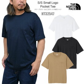 ザ・ノース・フェイス THE NORTH FACE Tシャツ 半袖 メンズ ショートスリーブ スモールロゴポケットティー S/S Small Logo Pocket Tee NT32547 2025SS sst 【服】2504ripe[M便 1/1]
