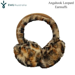 EMU Australia �G�~�� �I�[�X�g�����A ���[�g�� ������ ���f�B�[�X Angahook Leopard Earmuffs �A���K�t�b�N ���I�p�[�h �C���[�}�t W7021 2025AW 2511ripe�y�ԕi�����E���b�s���O�s�z_25WS