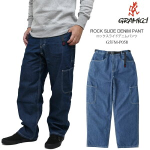 �O���~�` GRAMICCI �����O�p���c �����Y ���b�N�X���C�h�f�j���p���c ROCK SLIDE DENIM PANT G5FM-P058 2025AW�y���z2509ripe