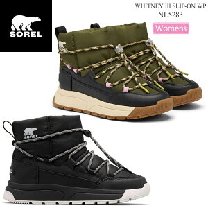 \ SOREL Xm[u[c fB[X EBbgj[3 Xb|EH[^[v[t WHITNEY III SLIP-ON WP NL5283 2025AW wbtyCz2511ripe
