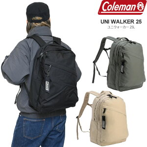 �R�[���}�� Coleman �����b�N �����Y ���f�B�[�X ���j�E�H�[�J�[25L UNI WALKER 25 2026SS bpk�y���z2603ripe