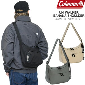 �R�[���}�� Coleman �V�����_�[�o�b�O �����Y ���f�B�[�X ���j�E�H�[�J�[�o�i�i�V�����_�[ UNI WALKER BANANA SHOULDER 2026SS�y���z2603ripe