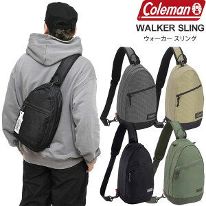 �R�[���}�� Coleman �����V�����_�[�o�b�O �����Y ���f�B�[�X �E�H�[�J�[�X�����O�o�b�O 6.5L WALKER SLING BAG 2026SS�y���z2603ripe