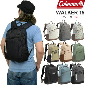 �R�[���}�� Coleman �����b�N �����Y ���f�B�[�X �L�b�Y �E�H�[�J�[15L WALKER15 2026SS bpk�y���z2603ripe