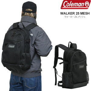 �R�[���}�� Coleman �����b�N �����Y ���f�B�[�X �E�H�[�J�[25L ���b�V�� WALKER 25 MESH 2026SS bpk�y���z2603ripe