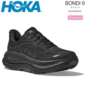 �z�J HOKA �����j���O�V���[�Y ���� ���f�B�[�X �{���_�C9 BONDI 9 �u���b�N/�u���b�N 1162012-BBLC 2026SS snk�y�C�z2601ripe