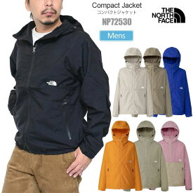 ザ・ノース・フェイス THE NORTH FACE 撥水 マウンテンパーカー 新色 メンズ コンパクトジャケット Compact Jacket NP72530 2026SS【服】2601ripe