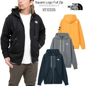 ザ・ノース・フェイス THE NORTH FACE パーカー スウェット メンズ スクエアロゴフルジップ Square Logo Full Zip NT12335 2026SS tnfswt【服】2601ripe