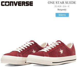 �R���o�[�X CONVERSE �X�j�[�J�[ �����Y ���f�B�[�X �����X�^�[ �X�G�[�h ONE STAR SUEDE �o�[�K���f�B�[ 33702560 2026SS snk�y�C�z2603ripe